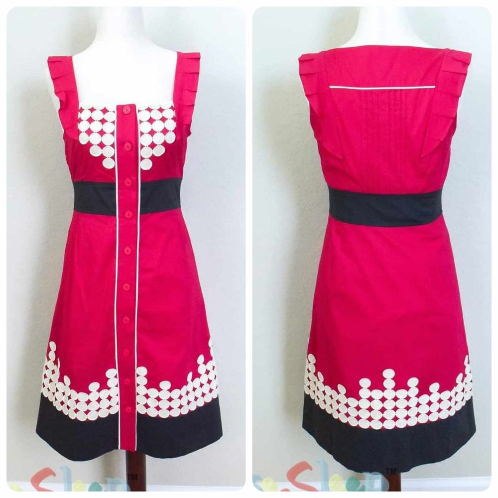 *Floreat* VINTAGE: Anthropologie Sweet As Pie Dress - size 0